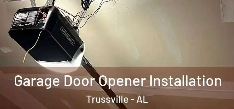  Garage Door Opener Installation Trussville - AL